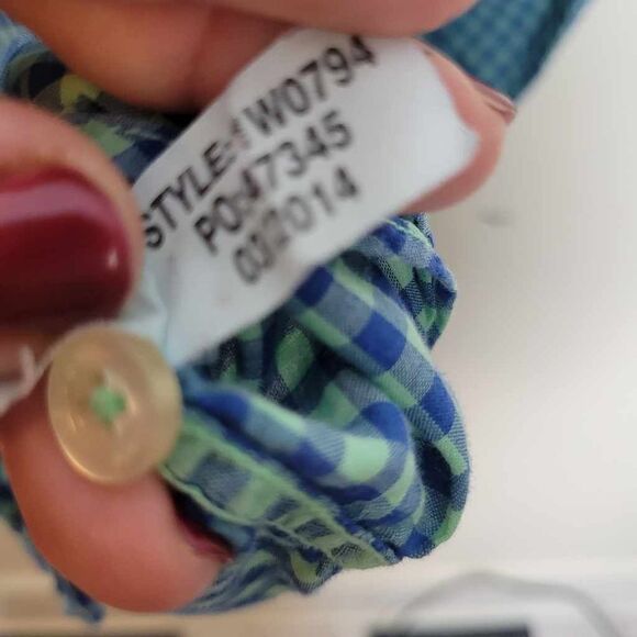 Vineyard Vines Mens Tucker ShirtSlim-Fit Gingham Plaid Small - Picture 3 of 4